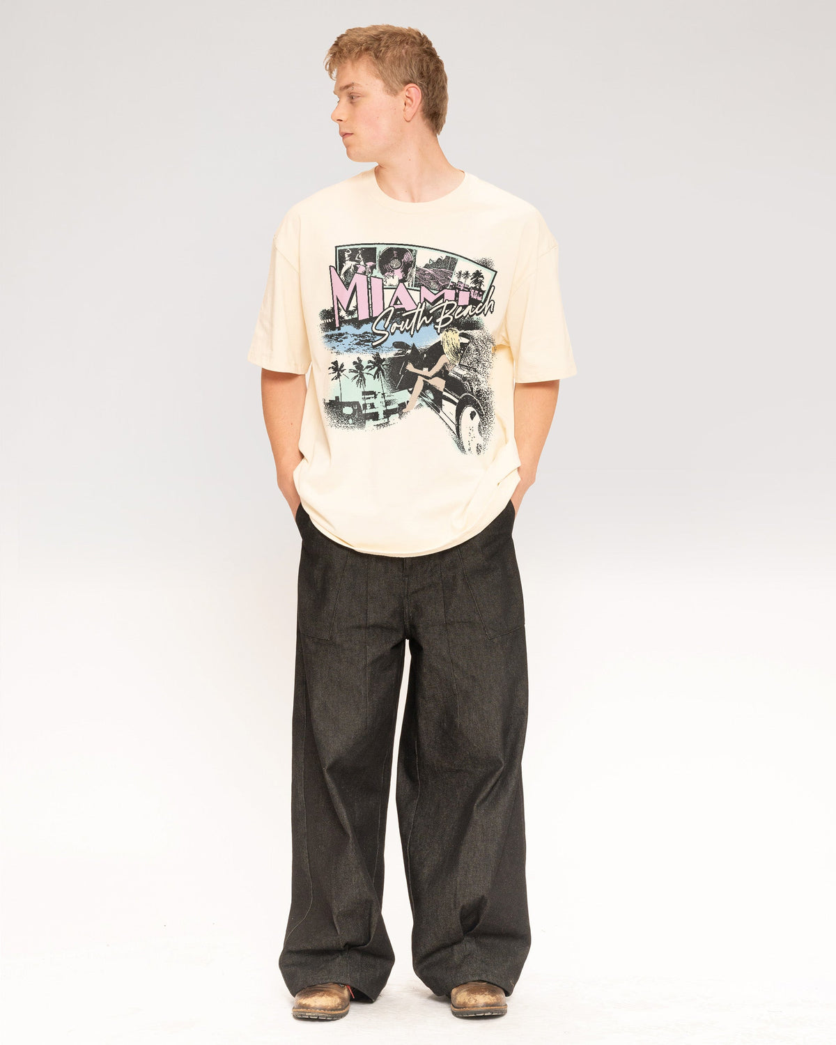 South Beach, Miami Oversized Tee