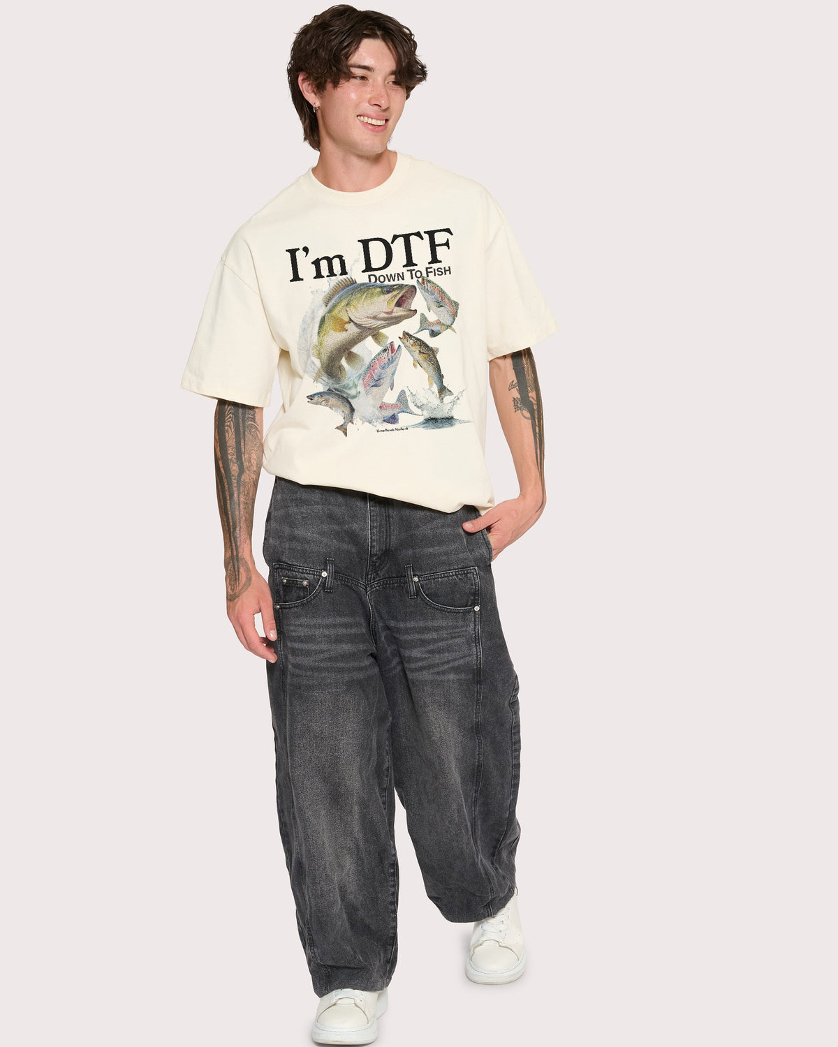 I’m DTF Oversized Tee