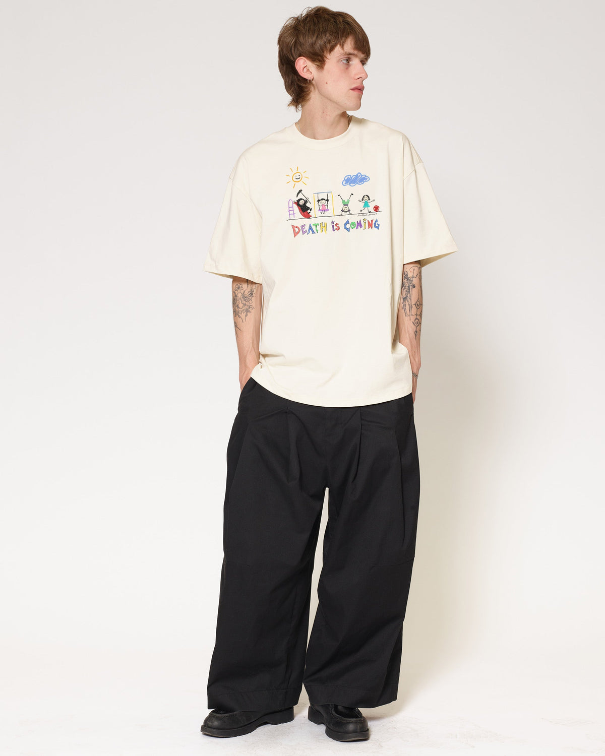 Death is Coming Oversized Tee