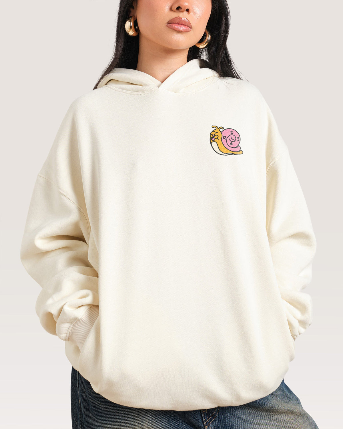 Time is on My Side Front and Back Hoodie