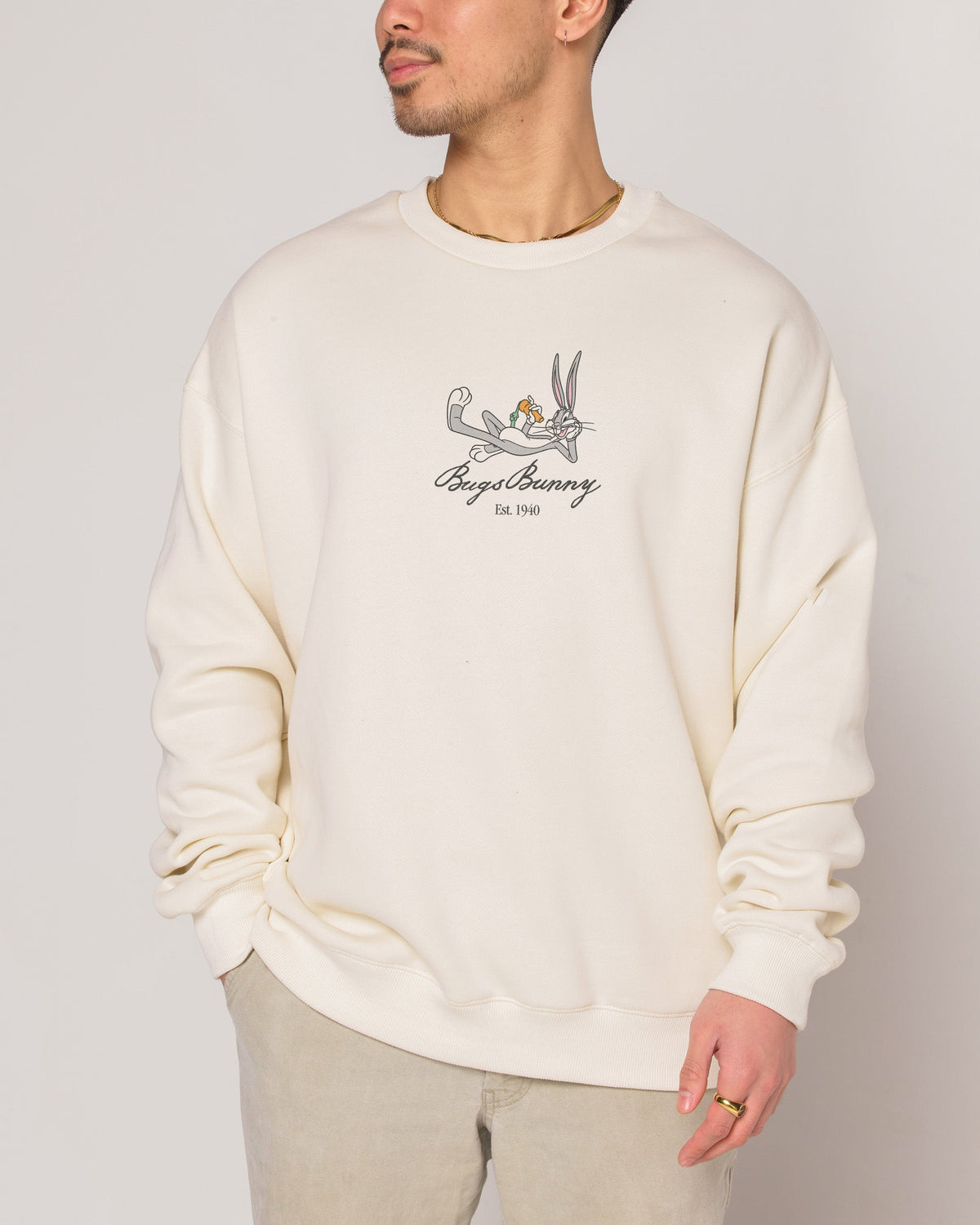 Bugs Bunny Book Crash Sweatshirt
