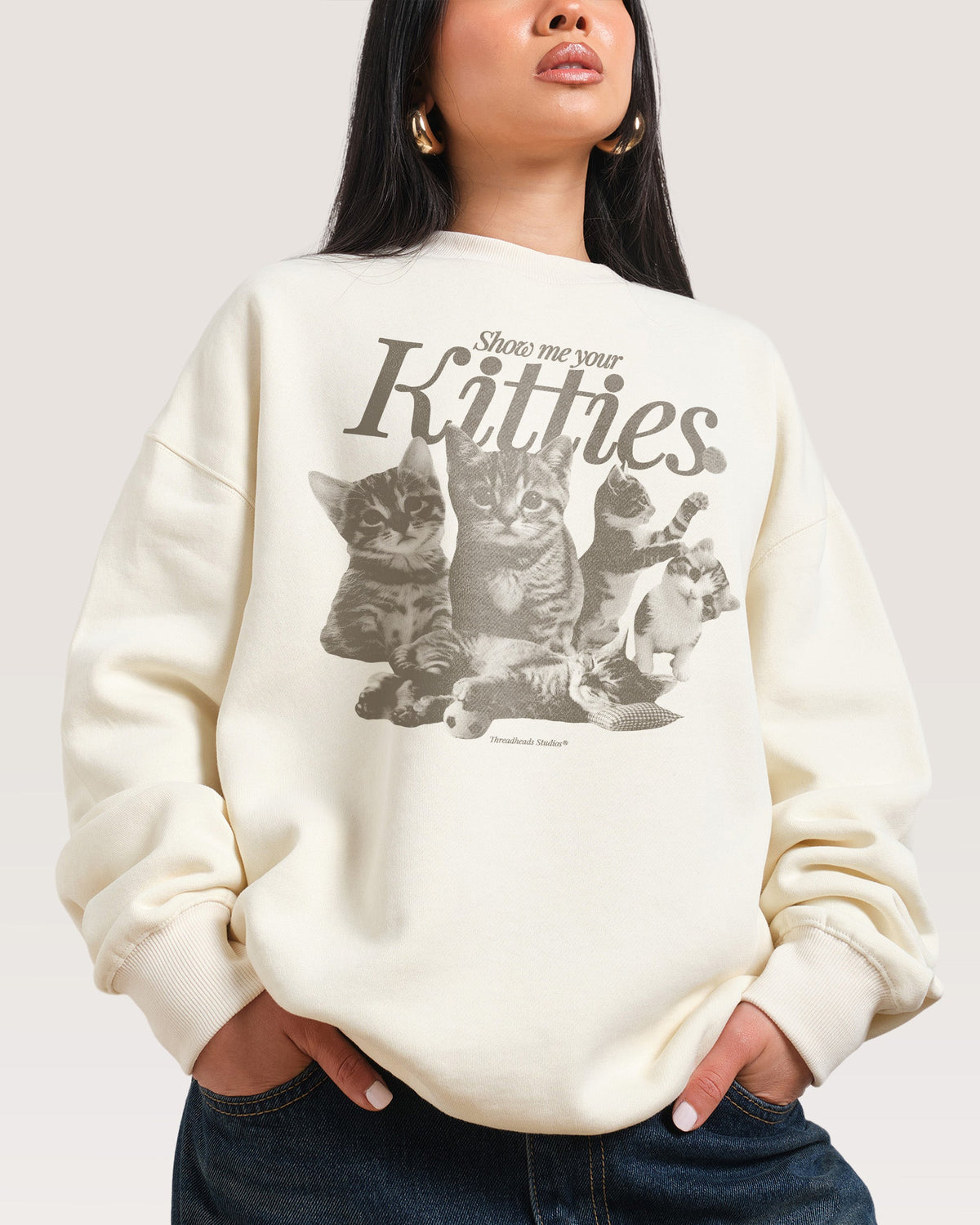 Show Me Your Kitties Sweatshirt