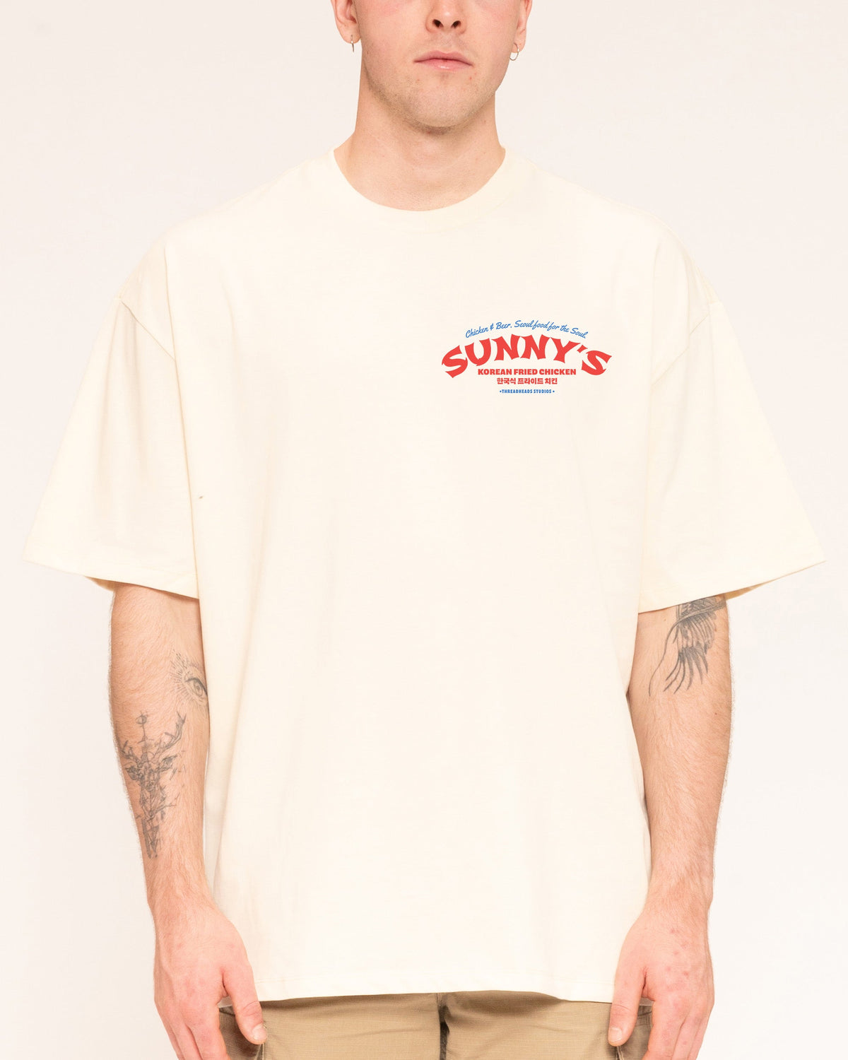 Korean Fried Chicken Oversized Tee