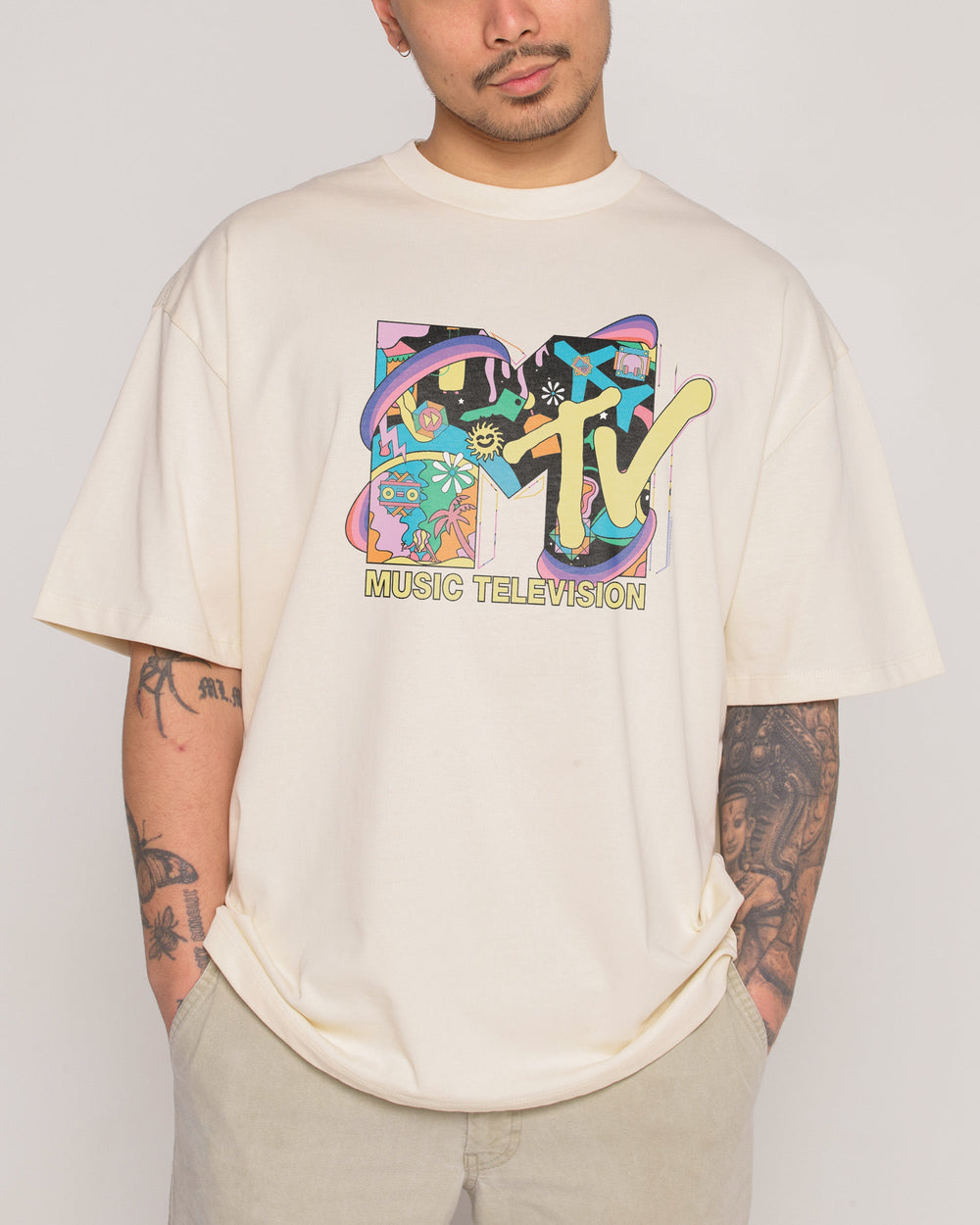 LSD MTV Logo Oversized Tee