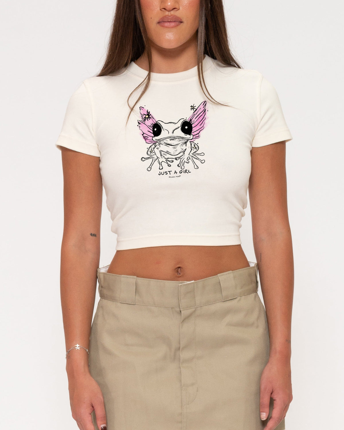 Just a Girl Baby Tee