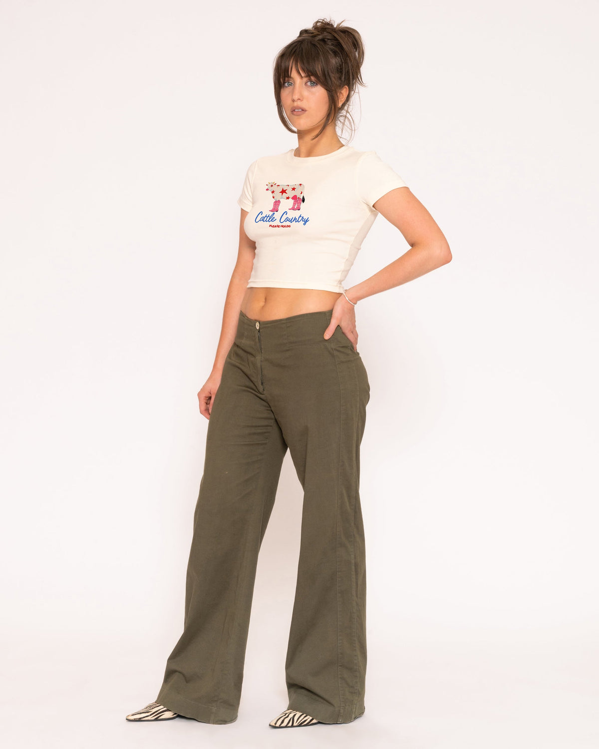 Cattle Country Baby Tee