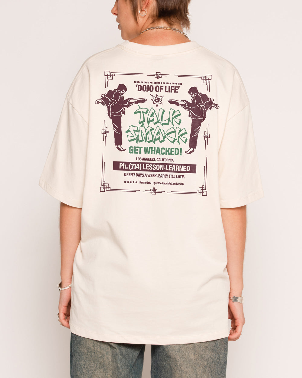 Talk Smack Oversized Tee