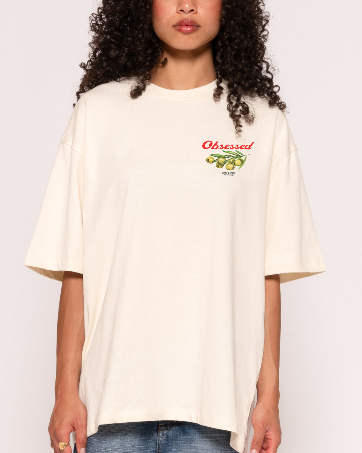 Obsessed Olives Oversized Tee