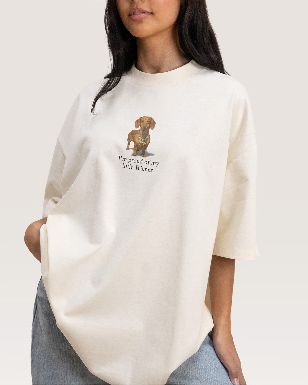 Little Wiener Oversized Tee