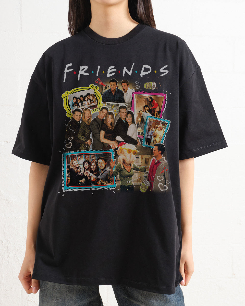 Friends Vintage Oversized Tee