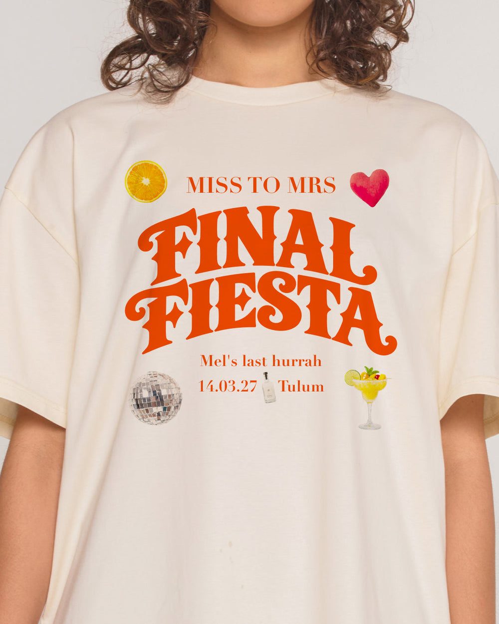 Custom Final Fiesta Hens Tee