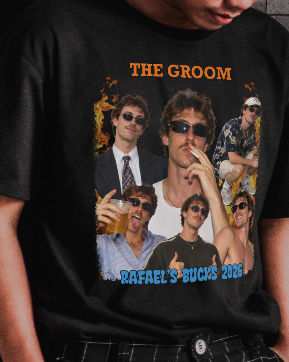 Custom Bootleg Bucks Tee