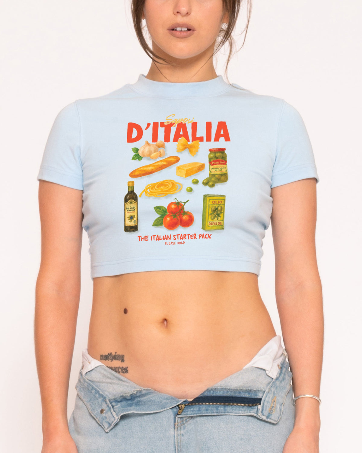 Italian Starter Pack Baby Tee