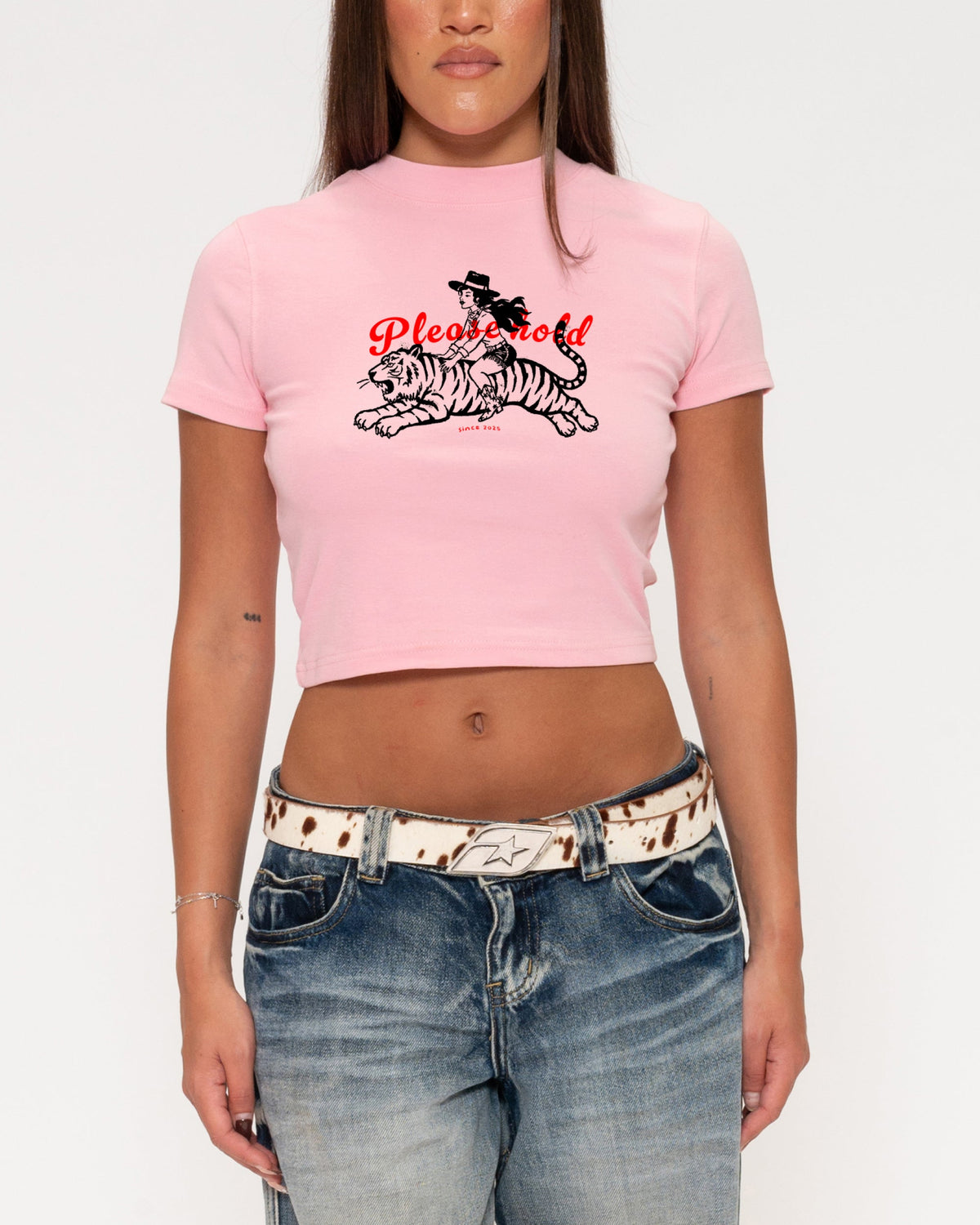 Please Hold Hell Cat Baby Tee