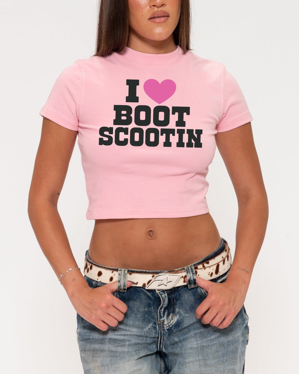 I Love Boot Scootin Baby Tee