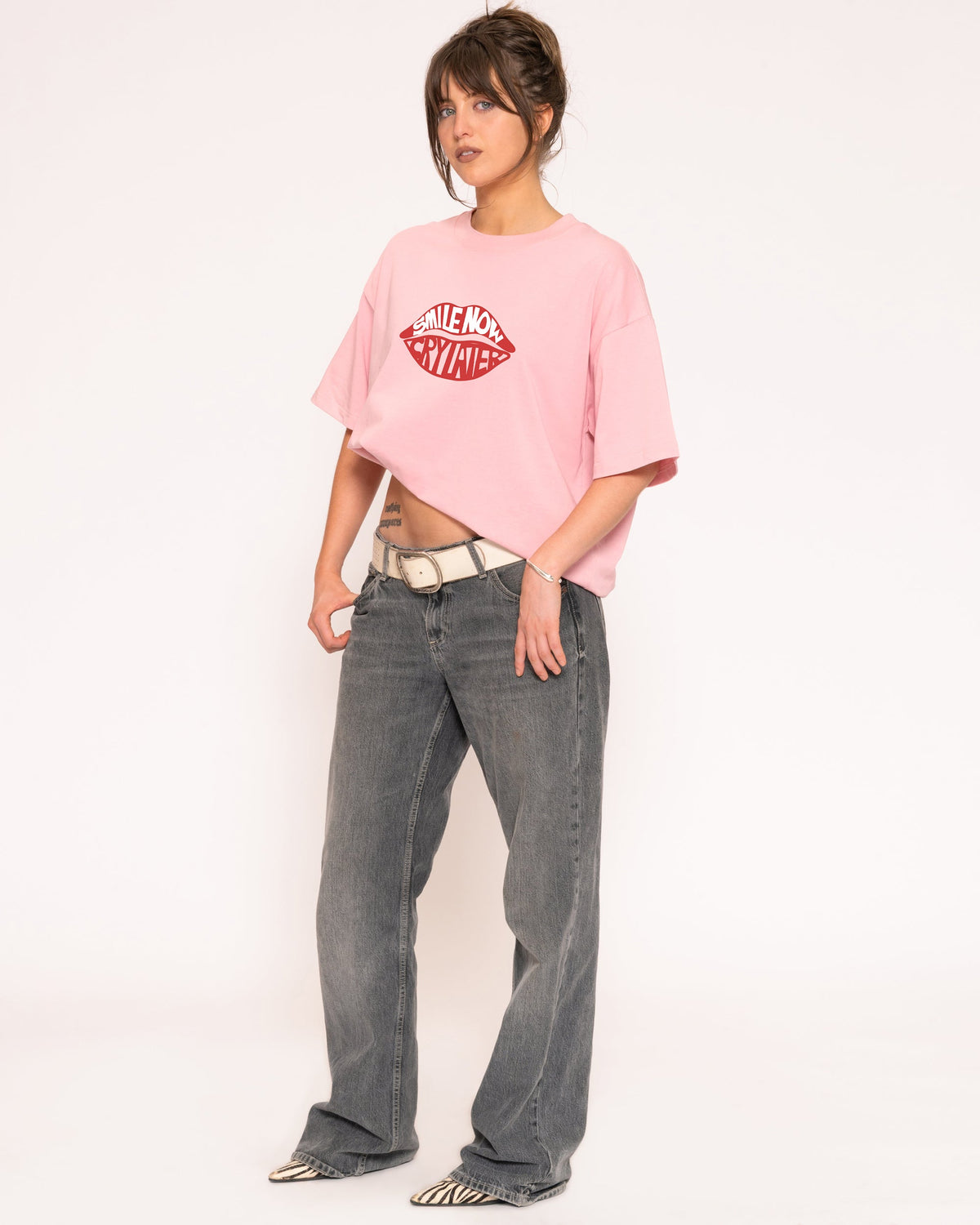 Smile Now, Cry Later Boxy Tee