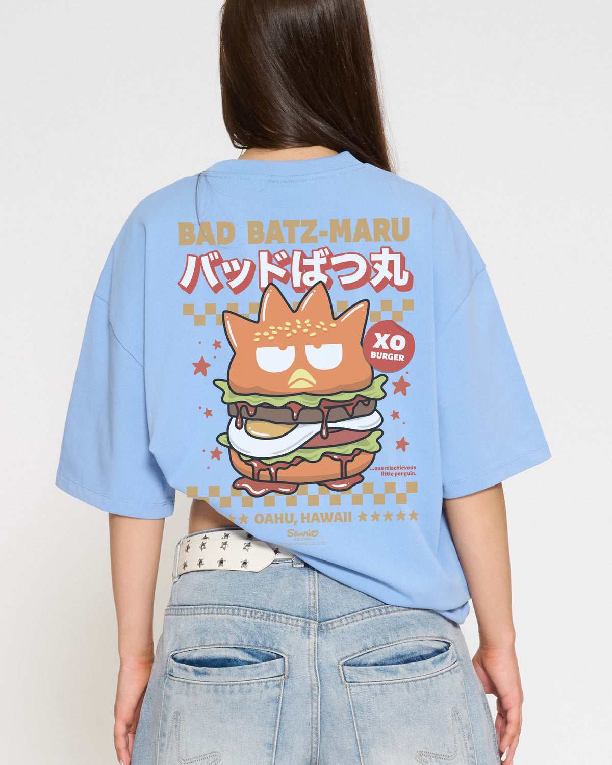 Bad Badtz-Maru Burger Oversized Tee