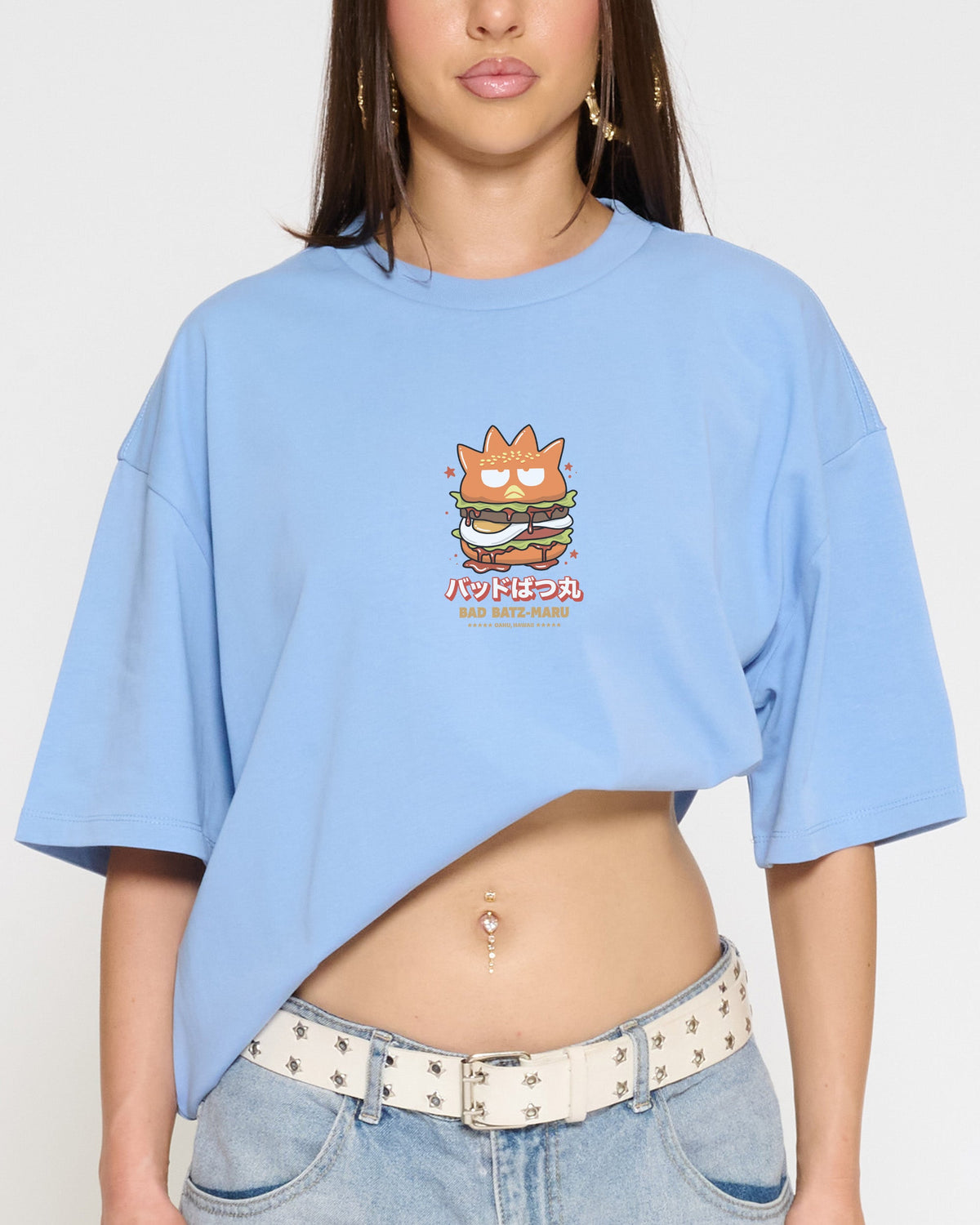 Bad Badtz-Maru Burger Oversized Tee