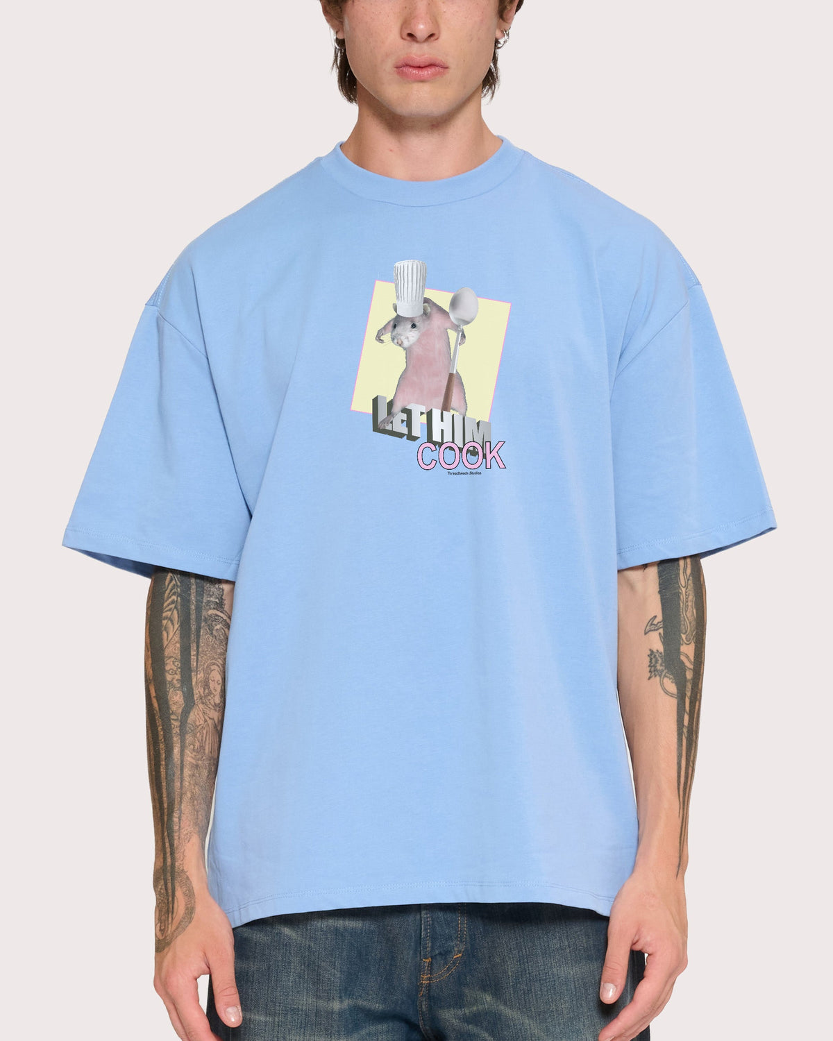 Let Him Cook Oversized Tee