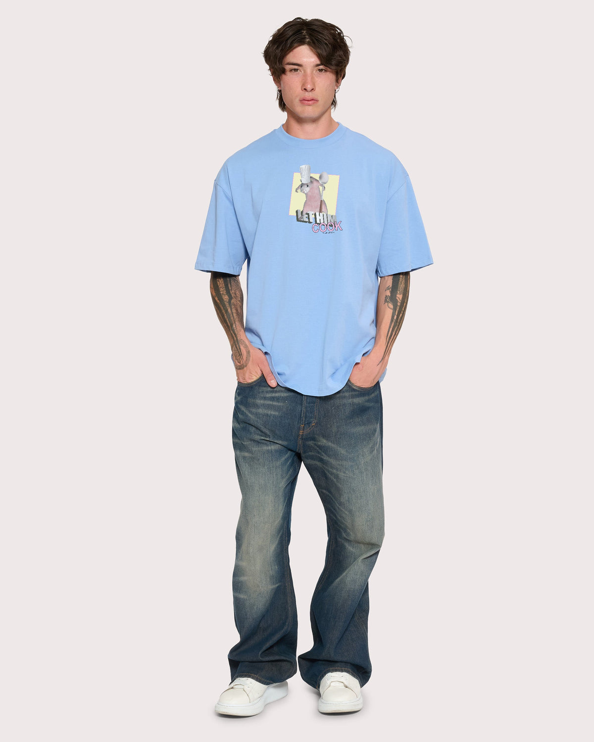 Let Him Cook Oversized Tee