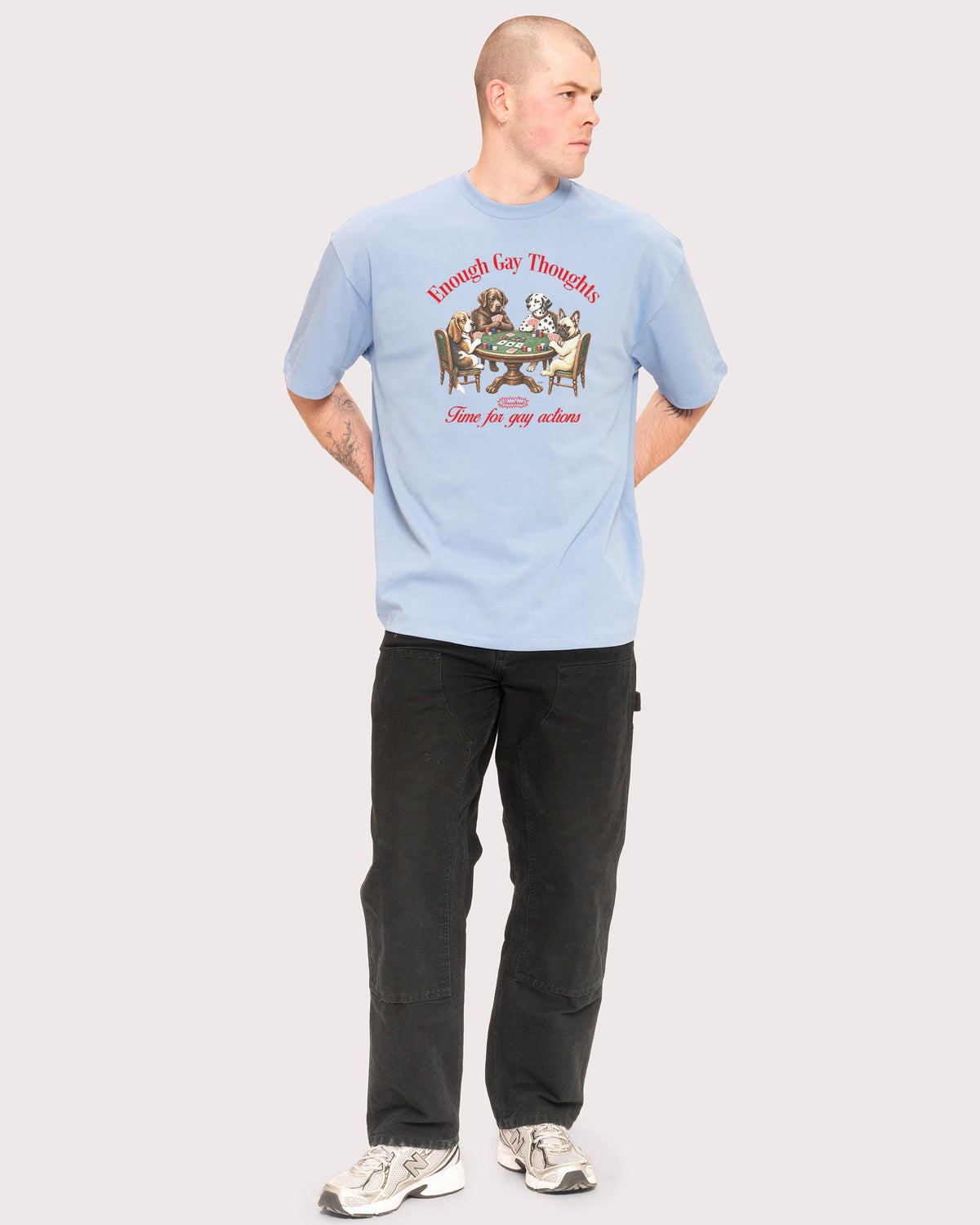 Enough Gay Thoughts Oversized Tee