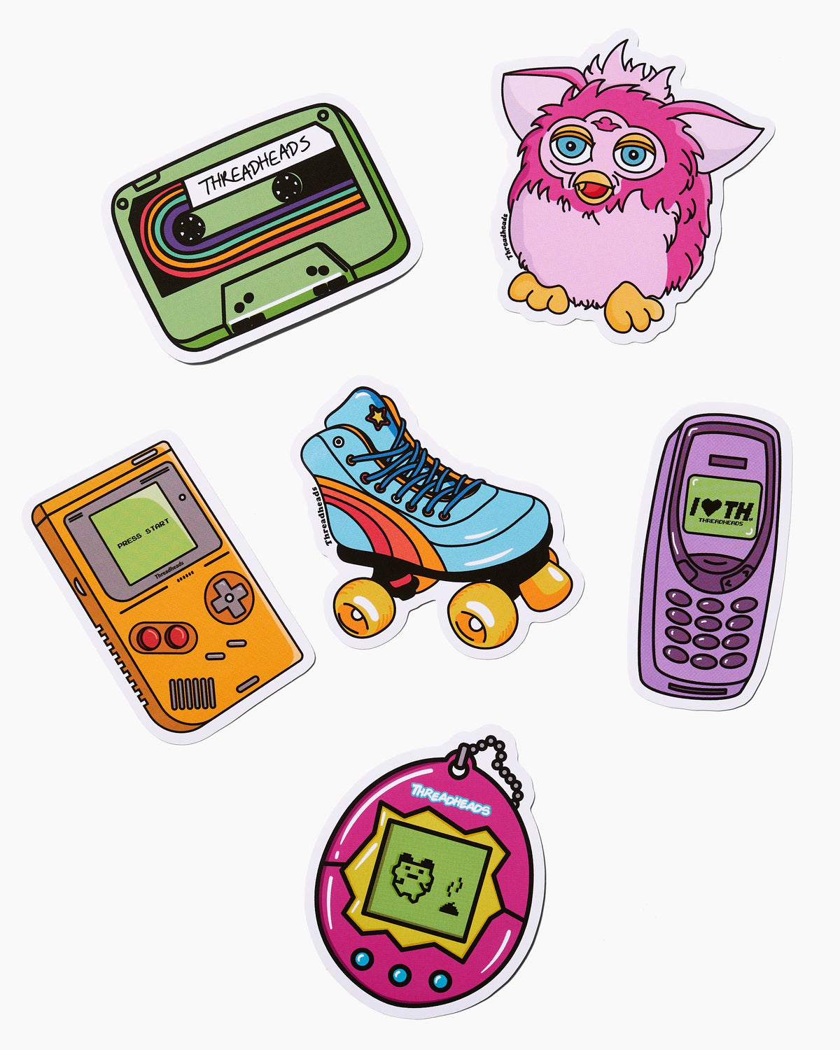 The Retro Sticker Pack