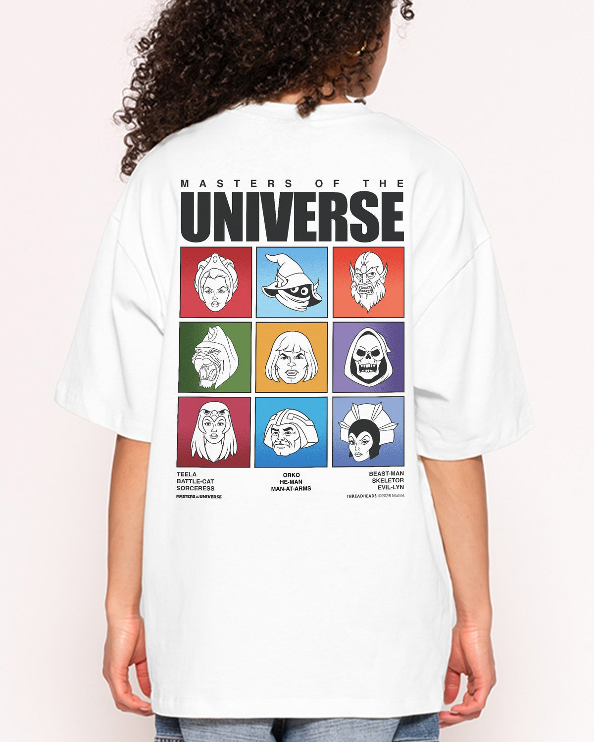 MOTU Squares Oversized Tee