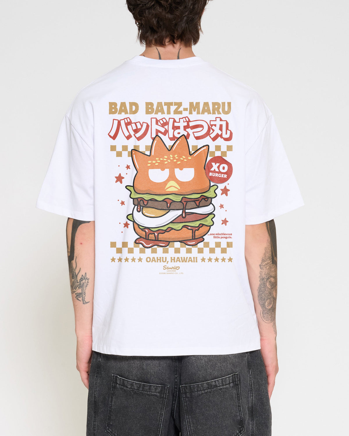 Bad Badtz-Maru Burger Oversized Tee