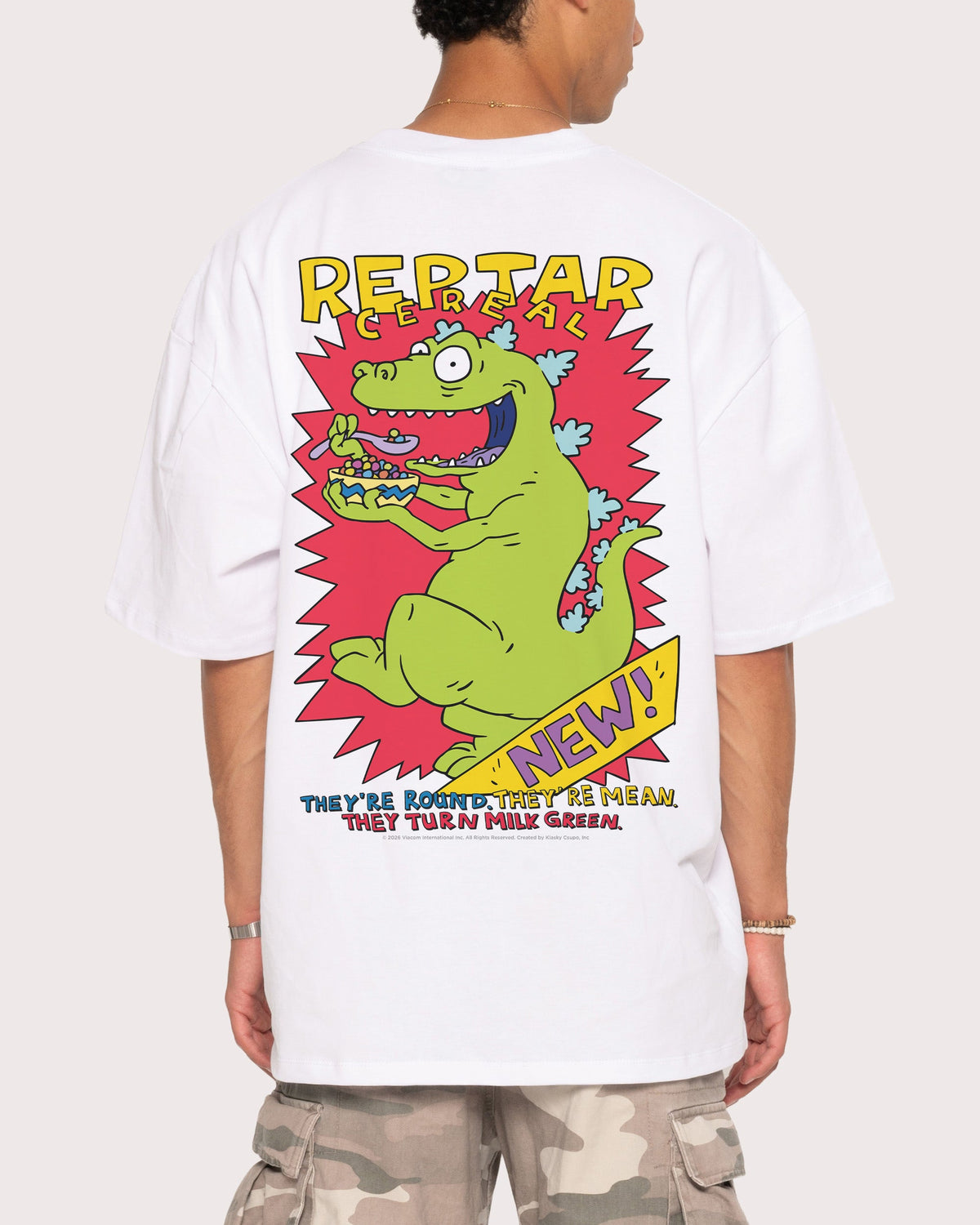 Reptar Cereal Oversized Tee