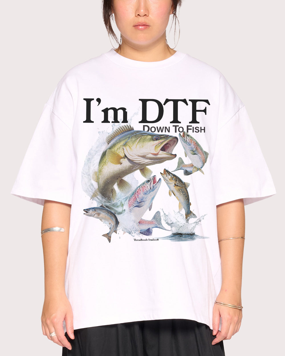 I’m DTF Oversized Tee