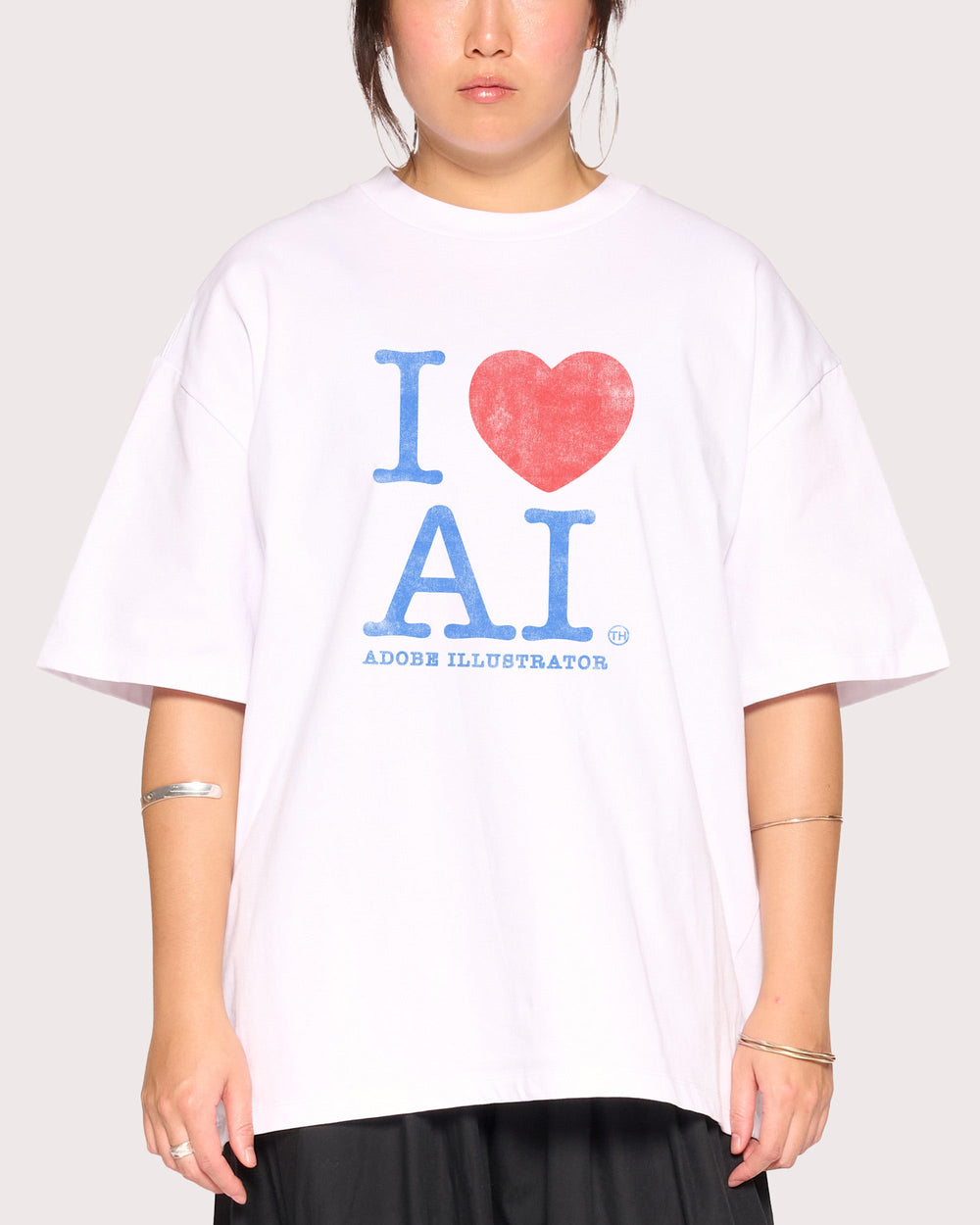 I Love AI Oversized Tee