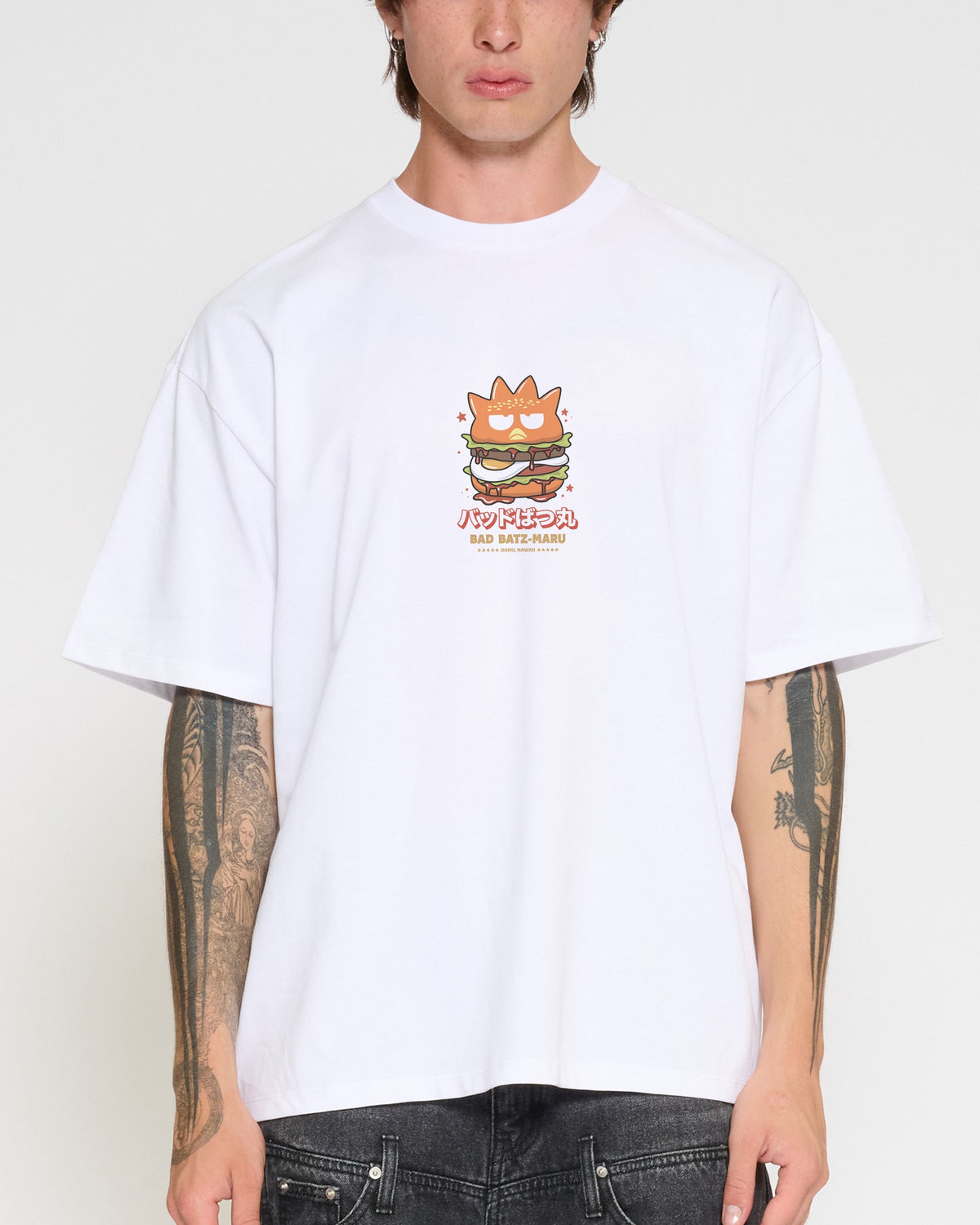 Bad Badtz-Maru Burger Oversized Tee
