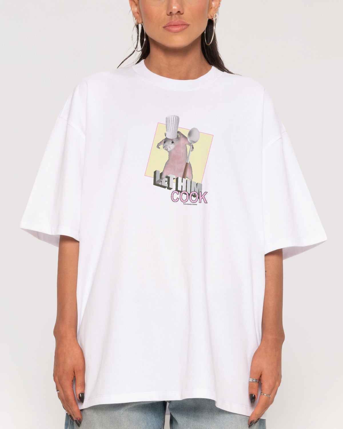 Let Him Cook Oversized Tee
