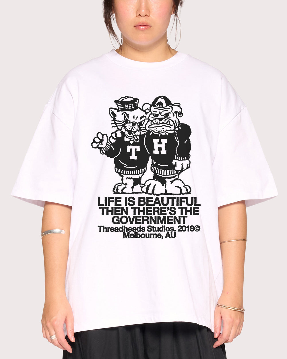 Life is Beautiful Oversized Tee