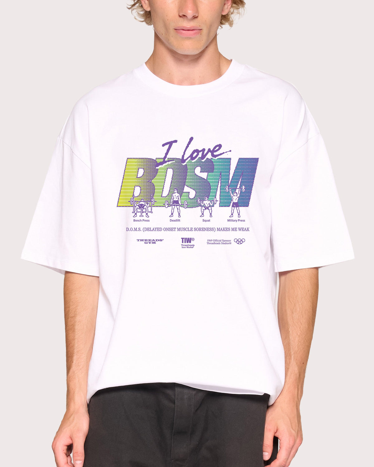 I Love BDSM Oversized Tee