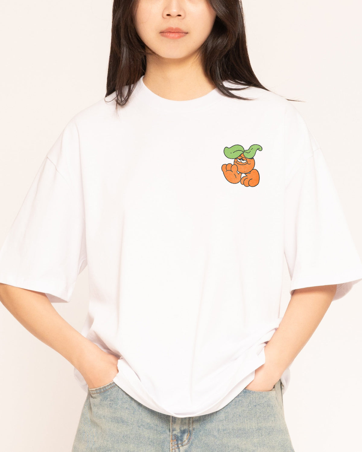 Orange Groove Oversized Tee