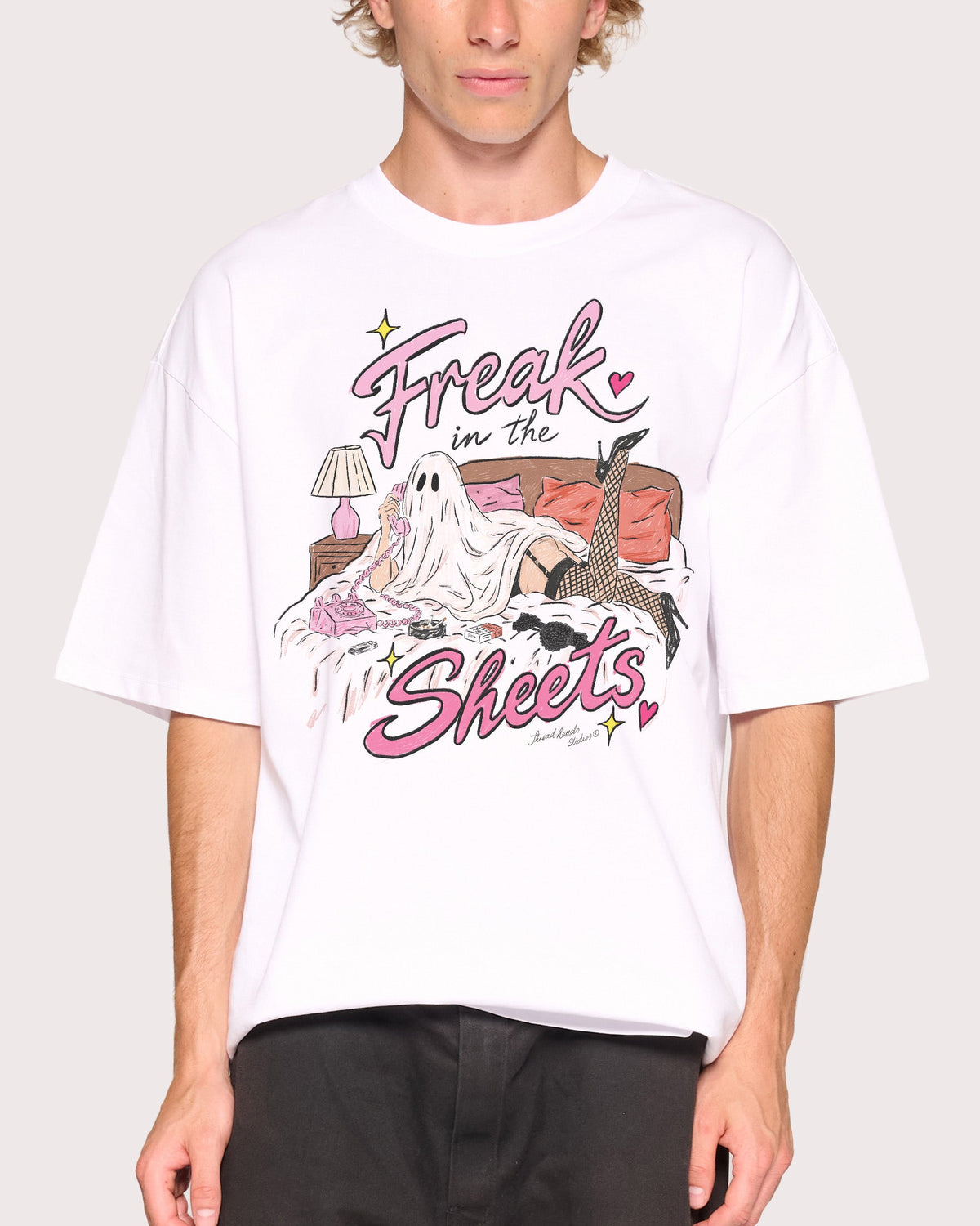 Freak in the Sheets Ghost Oversized Tee