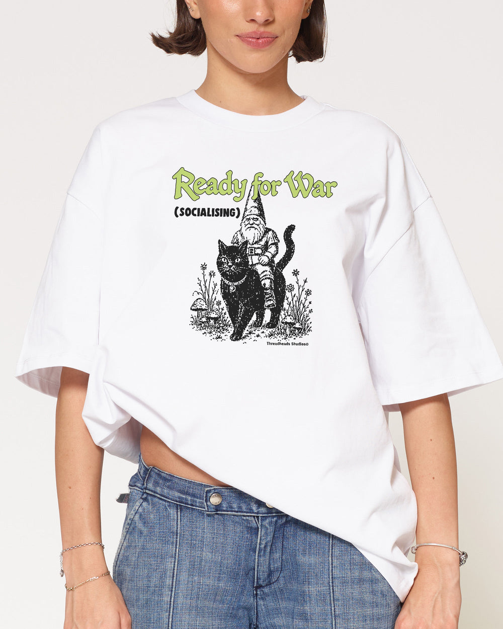 Ready for War Oversized Tee