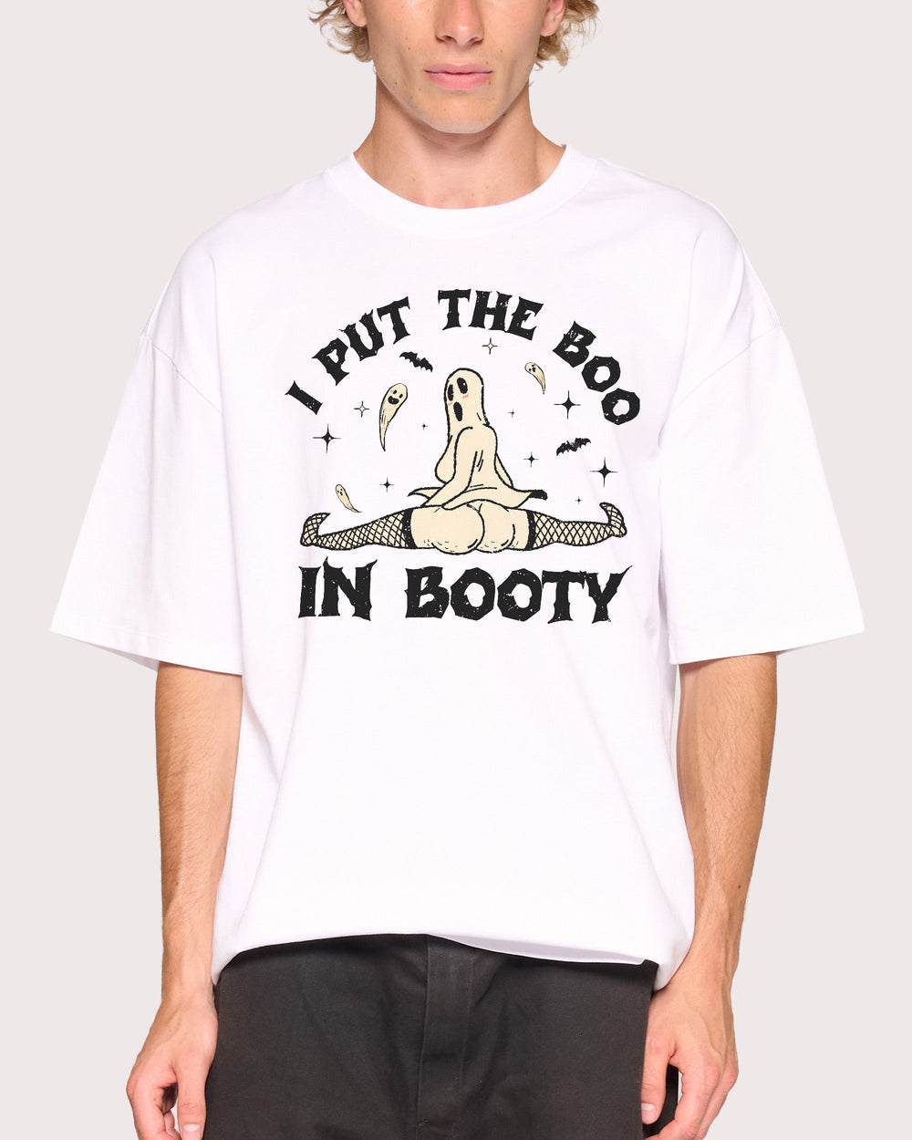 Boo in Booty Oversized Tee