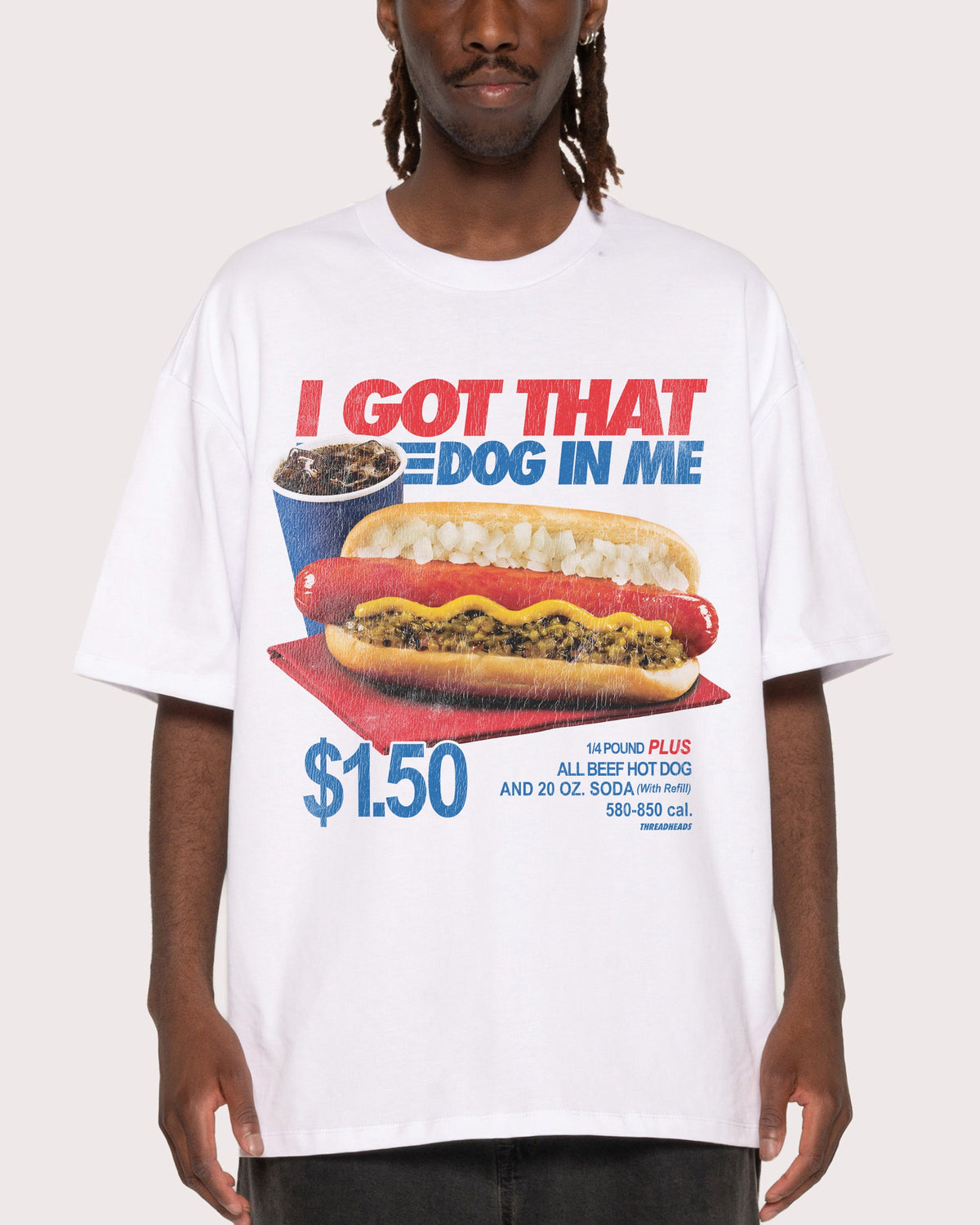 I Got That Dog In Me Oversized Tee