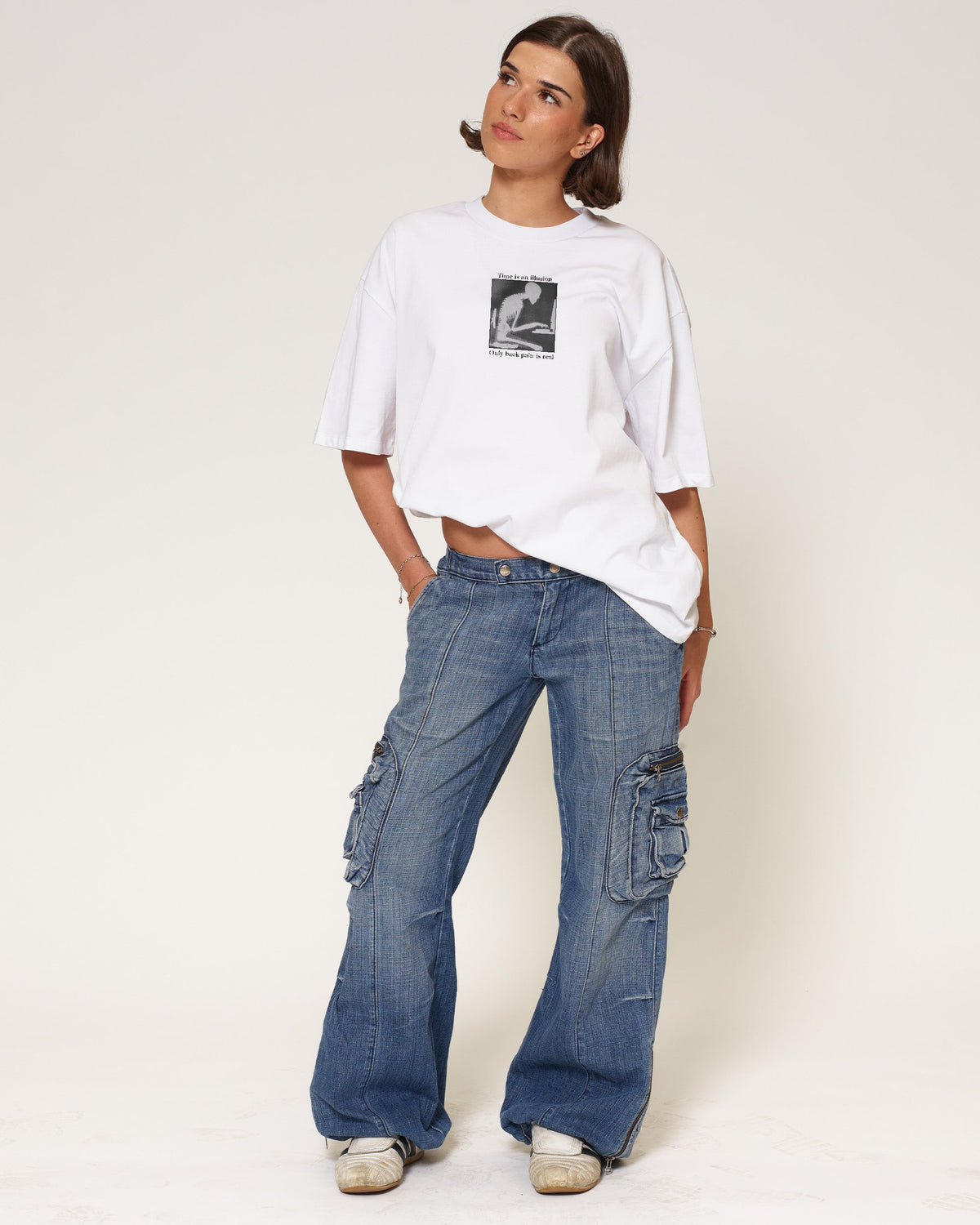 Time Is an Illusion Oversized Tee