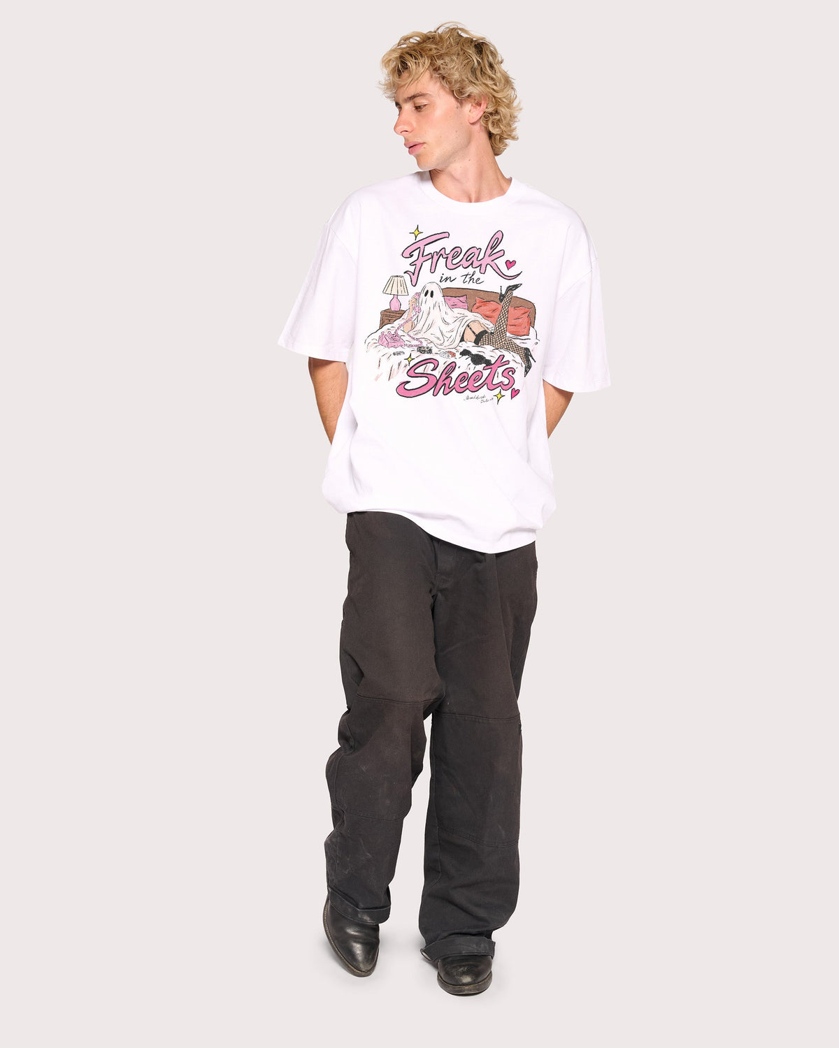 Freak in the Sheets Ghost Oversized Tee