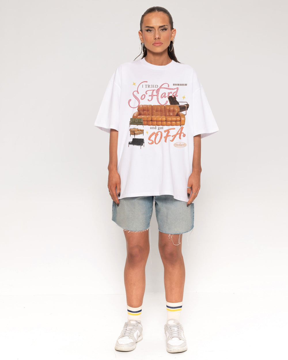 I Tried So Hard and Got Sofa Oversized Tee