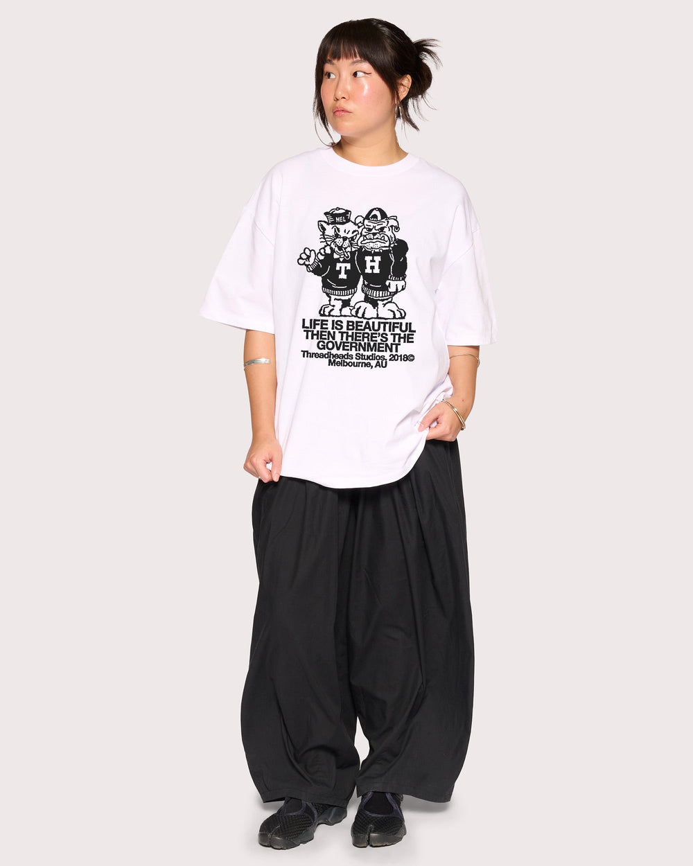 Life is Beautiful Oversized Tee