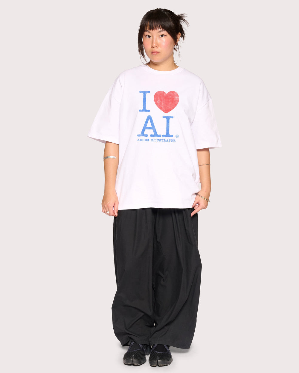 I Love AI Oversized Tee