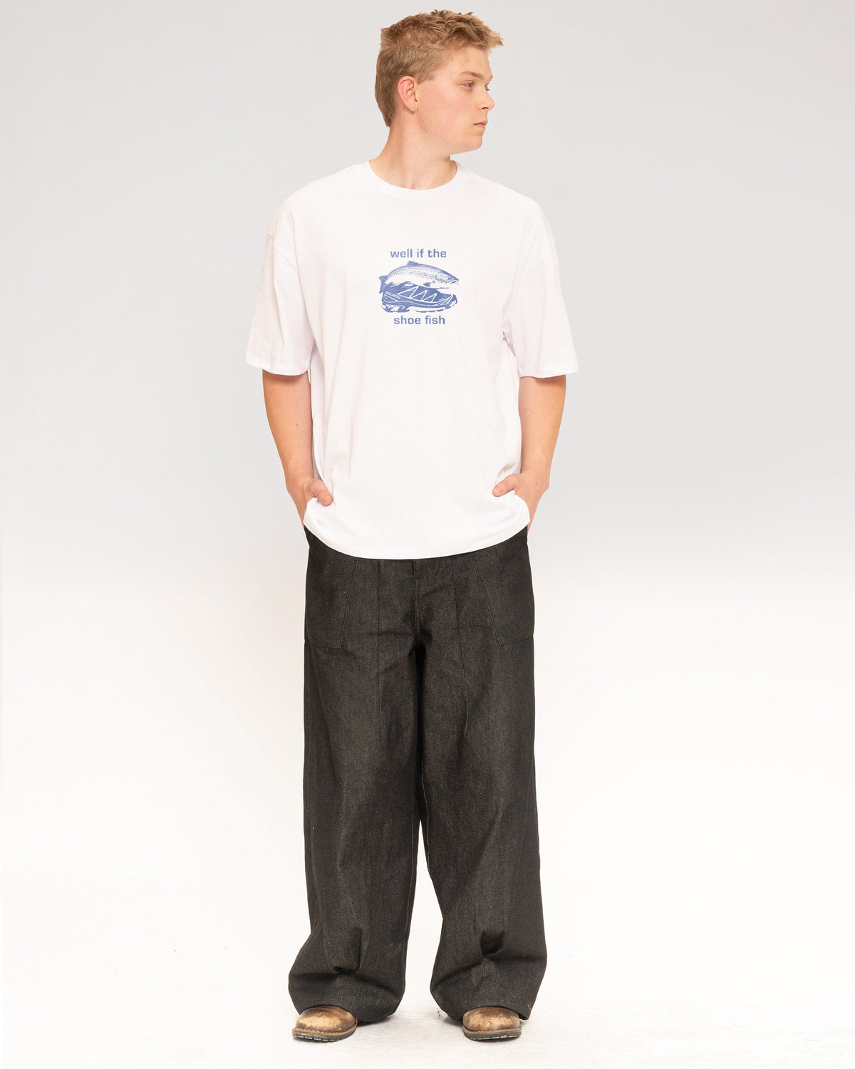 Well if the Shoe Fish Oversized Tee