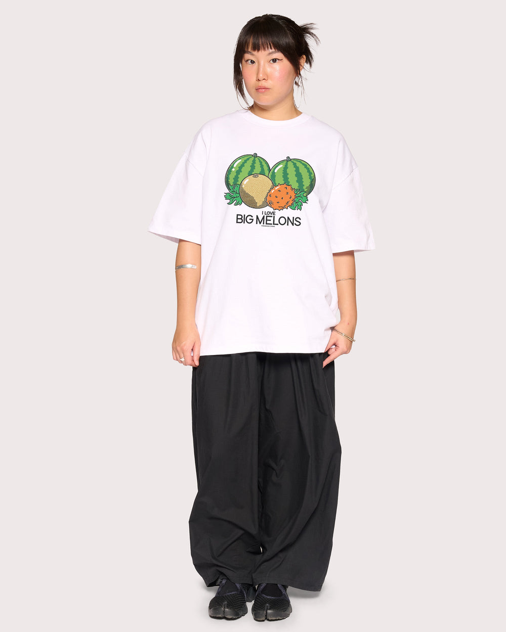 I Love Big Melons Oversized Tee