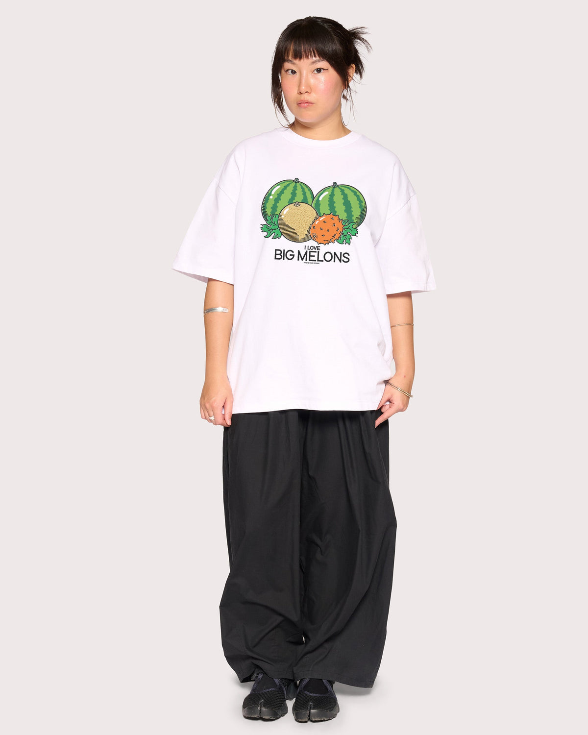 I Love Big Melons Oversized Tee