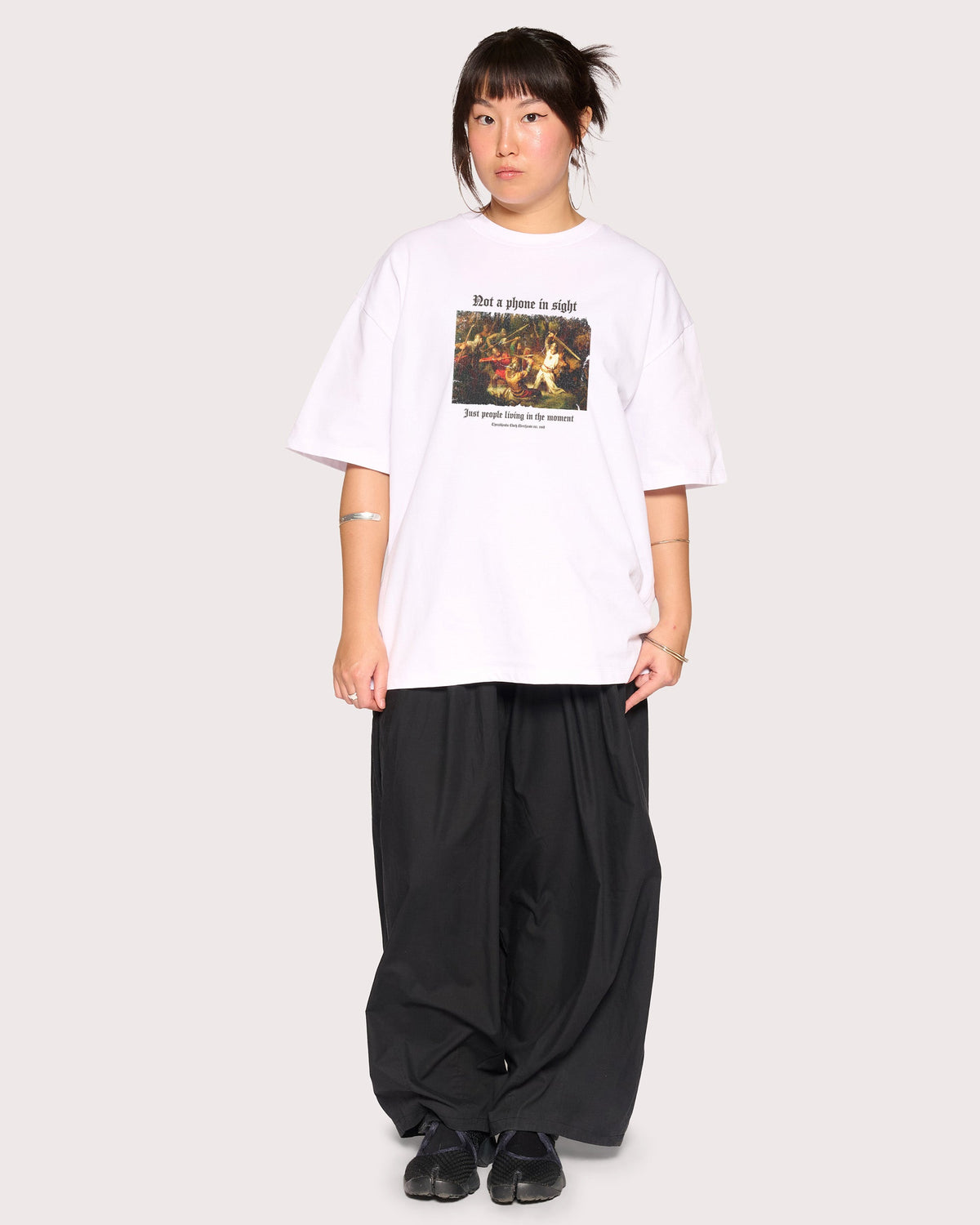Not a Phone in Sight Oversized Tee