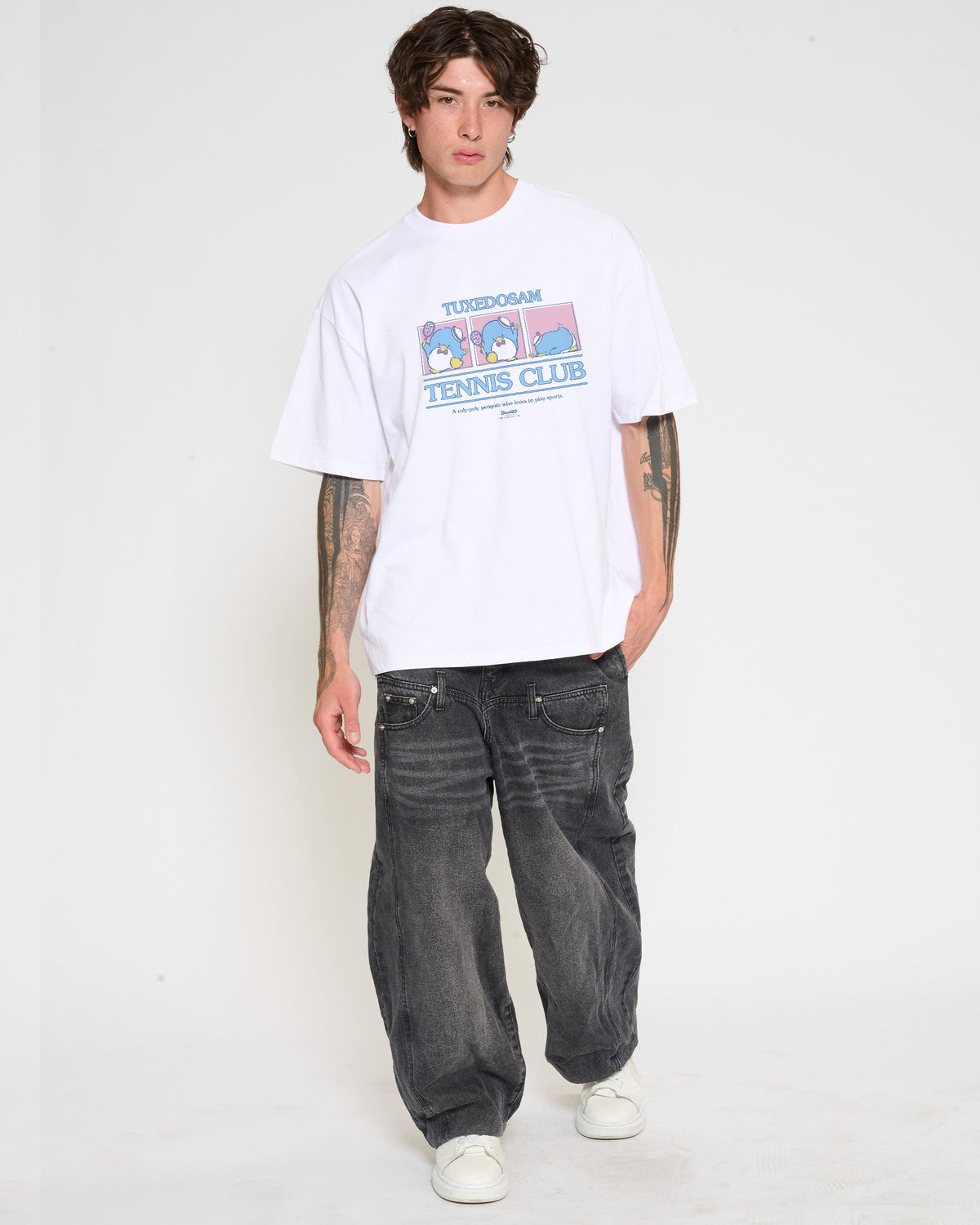 Tuxedo Sam Tennis Club Oversized Tee